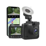 داش كاميرا للسيارة أمامية 4K مع GPS تعمل بالواي فاي