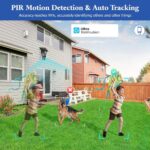 ⁦كاميرا مراقبة خارجية بالطاقة الشمسية 4K تعمل بالواي فايWIFI⁩ - الصورة ⁦2⁩