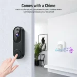 ⁦جرس باب ذكي CM28 بتقنية الواي فاي والفيديو⁩ - الصورة ⁦5⁩