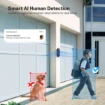 ⁦جرس باب ذكي CM28 بتقنية الواي فاي والفيديو⁩ - الصورة ⁦6⁩