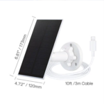 ⁦نظام كاميرات مراقبة لاسلكية متحركة 4 كاميرات بدقة 4 ميجا 2k⁩ - الصورة ⁦5⁩