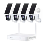 ⁦نظام كاميرات المراقبة اللاسلكي بالطاقة الشمسية 4 كاميرات- بدقة 4ميجا 2kمع جهاز التسجيل⁩ - الصورة ⁦9⁩