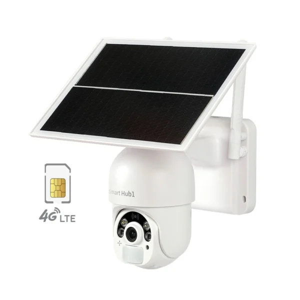 كاميرا مراقبة بالطاقة الشمسية 4K