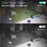 ⁦نظام كاميرات مراقبة خارجية لاسلكية 4 كاميرات ، بدقة 4 ميجا 2k مع مسجل فيديو⁩ - الصورة ⁦5⁩