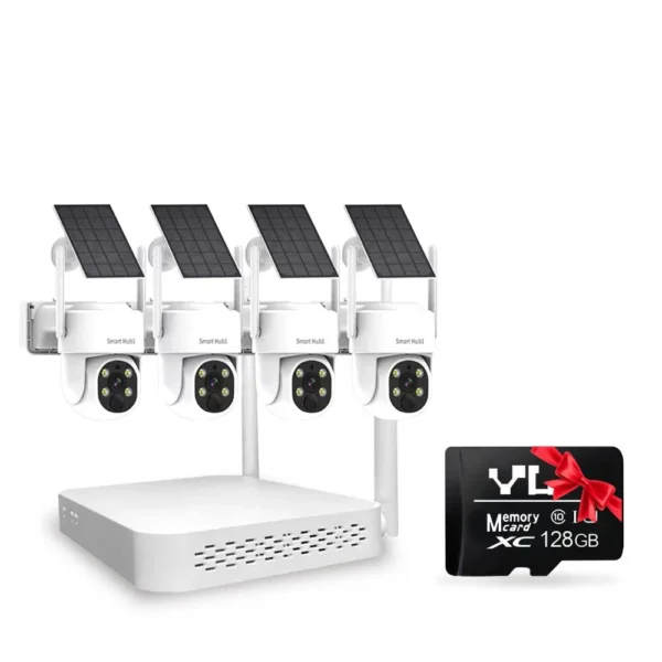 نظام كاميرات مراقبة بالطاقة الشمسية متحركة