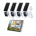 ⁦نظام كاميرات مراقبة خارجية لاسلكية 4 كاميرات ، بدقة 4 ميجا 2k مع مسجل فيديو⁩ - الصورة ⁦7⁩